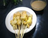 Foto langkah ke 5 dari resep Cilor bumbu kacang.