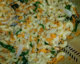 A picture of step 3 of Macaroni salad.