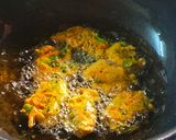 पालक के पकोड़े (Palak ke pakode recipe in Hindi) रेसिपी चरण 4 फोटो