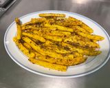 Une image de l'étape 10 de Frites de polenta aux aulx et épices.