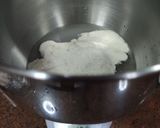 A picture of step 2 of Apple cinnamon sour dough bread.