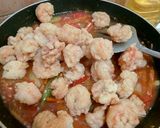 Foto langkah ke 3 dari resep Udang Saos Tomat.