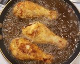 A picture of step 3 of Buttermilk Fried Chicken.