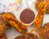 A picture of step 17 of Crispy Turai (Ridge Gourd) Cutlets – Nutritious | Kid-friendly | Packed with Pantry Staples.