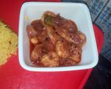 A picture of step 22 of Lemon rice and prawn curry.