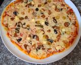صورة لخطوة 1 من وصفة بيتزا🍕🧀