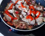 Csemegekukoricás apró pecsenye recept fázis 4 fotója