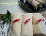 Foto langkah ke 7 dari resep Lumpia isi sayur dan tahu.