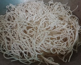 Foto langkah ke 1 dari resep Mie kering / mie Titi / mie titti' khas makassar.