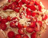 A picture of step 5 of Chicken Milanese.