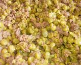 Une image de l'étape 1 de Gratin petit pois.