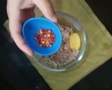 A picture of step 3 of Penko Chicken Cups, Scrambled Egg Salad.