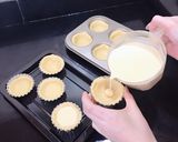 Hình bước làm 1 của món Bánh tart trứng