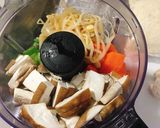 Hình bước làm 1 của món Đậu viên chay {Tofu Balls}