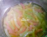 A picture of step 3 of Bún Trộn Mắm Nêm (Hue-Style Noodle Salad).