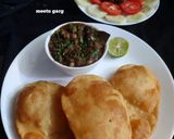 इंस्टेंट भटूरे और छोले (Instant Bhature aur chole recipe in Hindi) रेसिपी चरण 10 फोटो