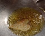 A picture of step 6 of Shankha pushpi puri.