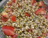 A picture of step 4 of Sprouts salad.