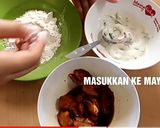 Foto langkah ke 7 dari resep Ayam popcorn mayonaise / ayam goreng mayonaise deep crispy chick.