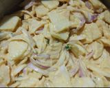 A picture of step 1 of Potato Onion Pakodi.