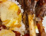 صورة لخطوة 7 من وصفة موزات ضأن مع البطاطس في الفرن🐏🥔🥩🍛