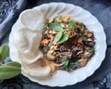 Hình bước làm 4 của món Gỏi bò bóp thấu