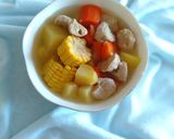 Hình bước làm 3 của món Canh củ bò viên