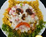 Aloo chana chaat recipe step 5 photo