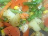 معكرونة بالخضار سهلة