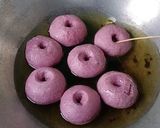 Foto langkah ke 7 dari resep Donat Ubi Ungu.