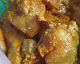 A picture of step 1 of Chicken Tikka Biryani.