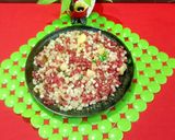 A picture of step 5 of Sabudana khichdi.
