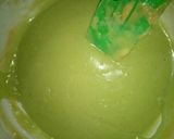 Foto langkah ke 4 dari resep Bolu kukus pandan takaran sendok.