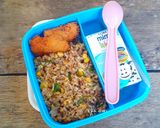 Foto langkah ke 3 dari resep Nasi Goreng Hongkong.