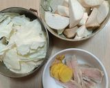 麻油松阪豬杏鮑菇的食譜步驟1照片