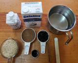 Foto del paso 1 de la receta: Arroz integral con leche de coco