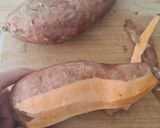 A picture of step 1 of Baked Sweet Potatoes.