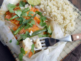 Pescado empapelado fácil