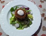 Foto del passaggio 4 della ricetta Schiacciatine al forno con patate e cavolo viola