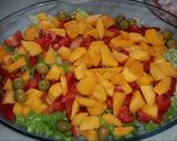 Foto del paso 3 de la receta Ensalada de Verano con Melocotones frescos