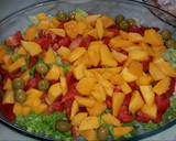 Foto del paso 3 de la receta: Ensalada de Verano con Melocotones frescos