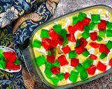 A picture of step 6 of Fruit Custard 🍑🍎🥭.