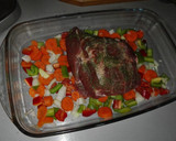 Foto del paso 1 de la receta: Asado con salsa de verduritas
