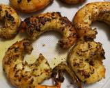 Gambas sautées au beurre d escargots