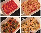 焗烤千層筆管麵 Baked Mixed Veggies Pennes的食譜步驟4照片
