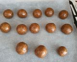 Une image de l'étape 2 de Gateaux algériens noisettes fourrés au nutella.
