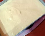 A picture of step 3 of Mango Swiss roll.