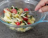 Foto del paso 7 de la receta: Ensalada de patata y boquerones en vinagre