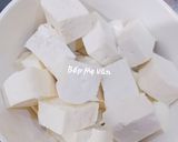 Hình bước làm 2 của món Canh chay rong biển đậu hủ,nấm hương và tàu hủ ky