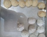 Foto langkah ke 5 dari resep Mochi Isi Cokelat.